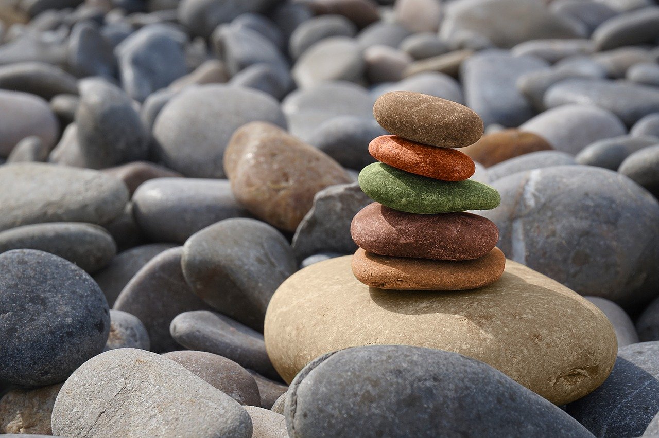stones, meditation, zen, balance, quiet, patience, relaxation, tower, meditate, stack, feng shui, pebble, stone tower, sea, yin yang, contemplation, stone balance, nature, the atmosphere-2043714.jpg