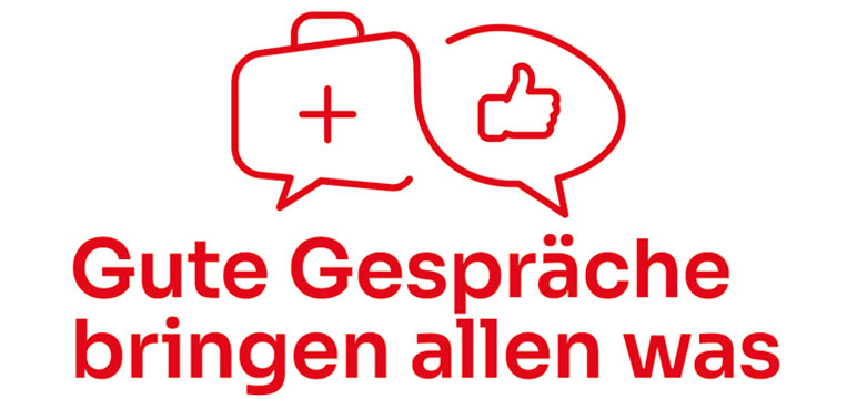 Logo Gute Gespräche bringen allen was